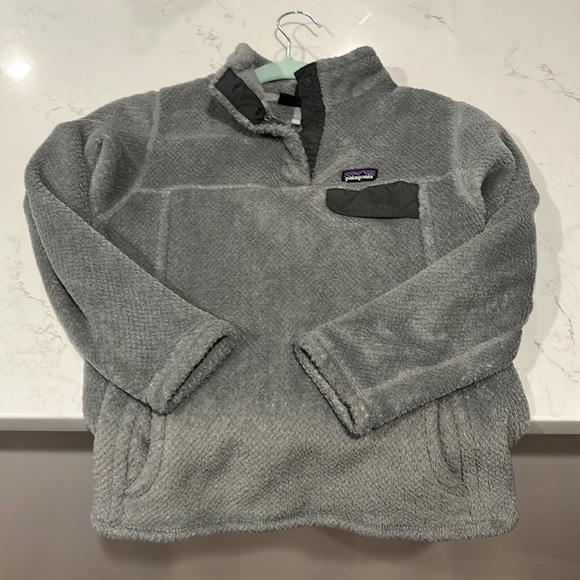 Girls size Large Patagonia Synchilla snap pullover - Picture 2 of 5